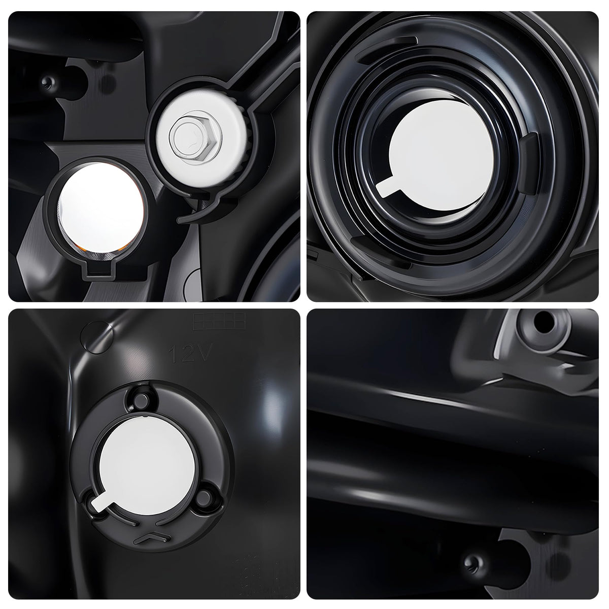Headlight Compatible with 2012-2014 Honda CR-V Halogen Type Z529