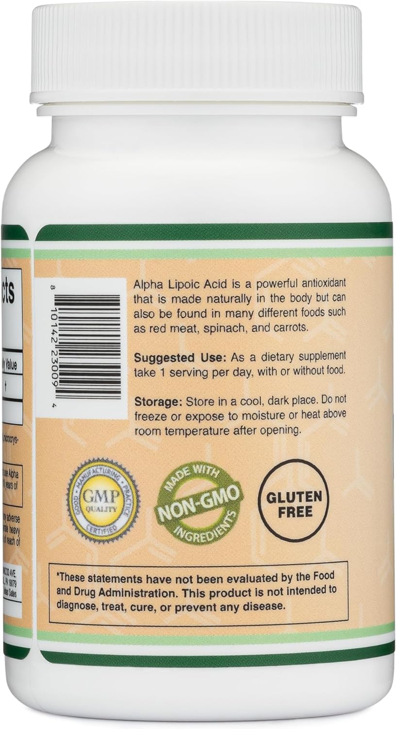 Alpha Lipoic Acid 600mg 60 Capsules F2641