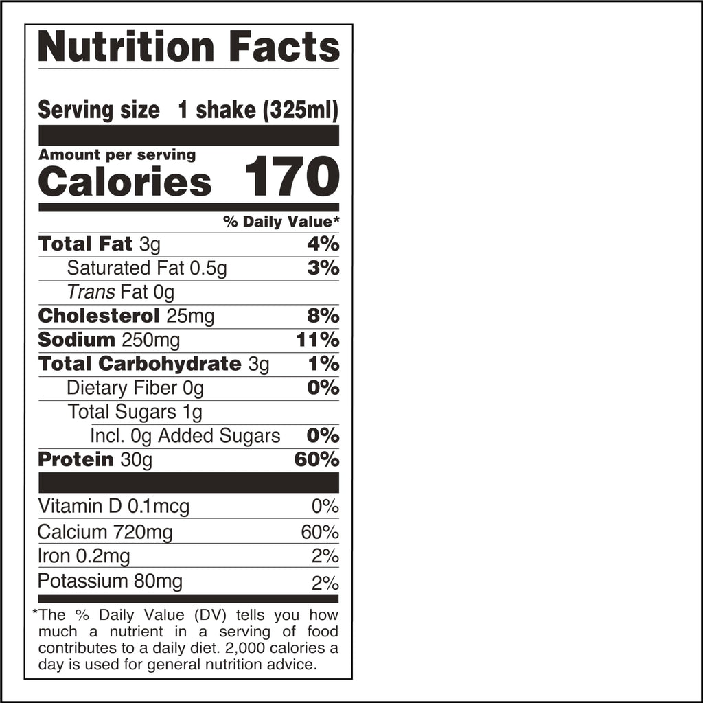 Vanilla Protein Shake 30g Protein 11 fl.oz 4 Count Pack of 3 K304