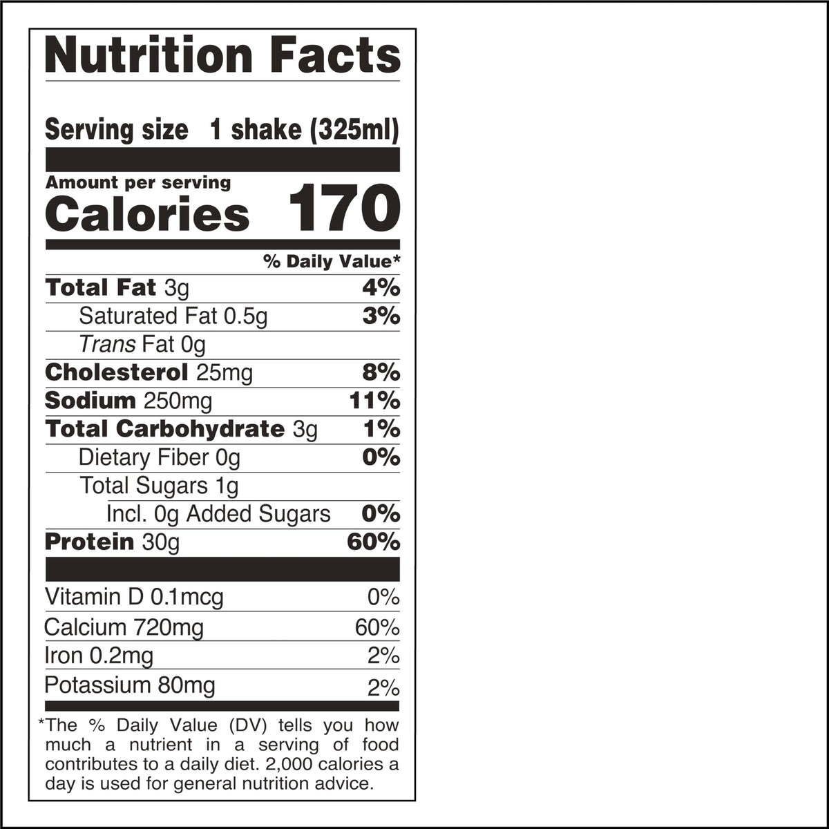 Vanilla Protein Shake 30g Protein 11 fl.oz 4 Count Pack of 3 K304