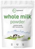 Whole Milk Powder 4 lb Pasture-Raised rBST-Free Non-GMO Gluten-Free S808