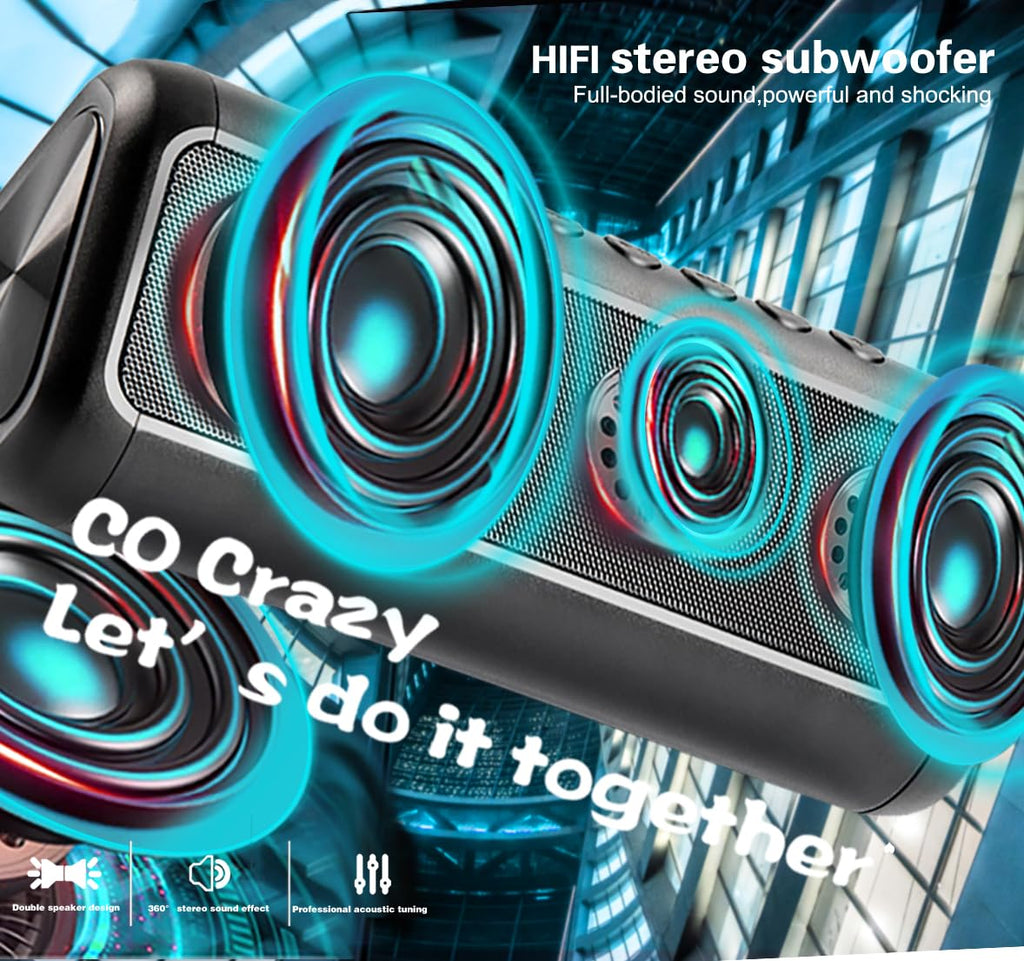 Portable Wireless Bluetooth Speaker with 50H Playtime L6806