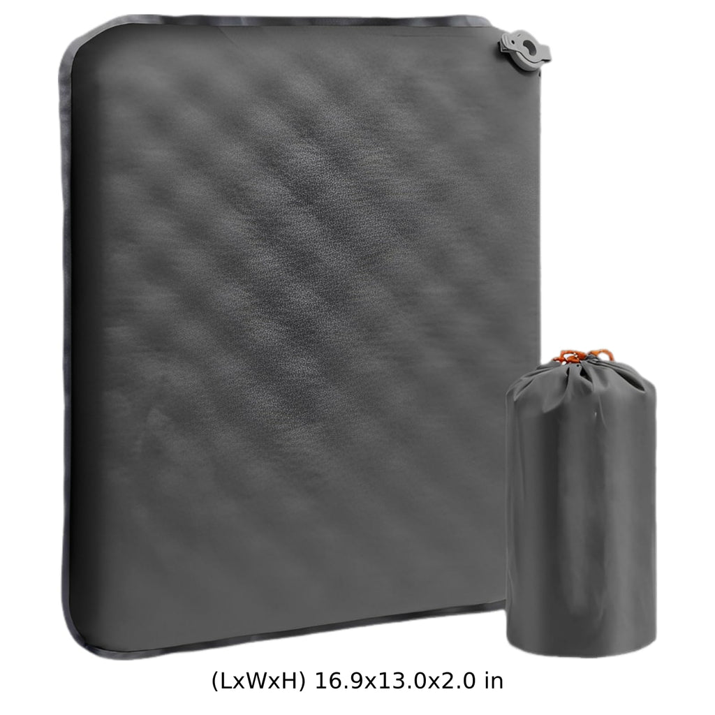 2 Pcs Inflatable Seat Cushion, 16.9 X 13 in, Lightweight Nylon TPU K114942