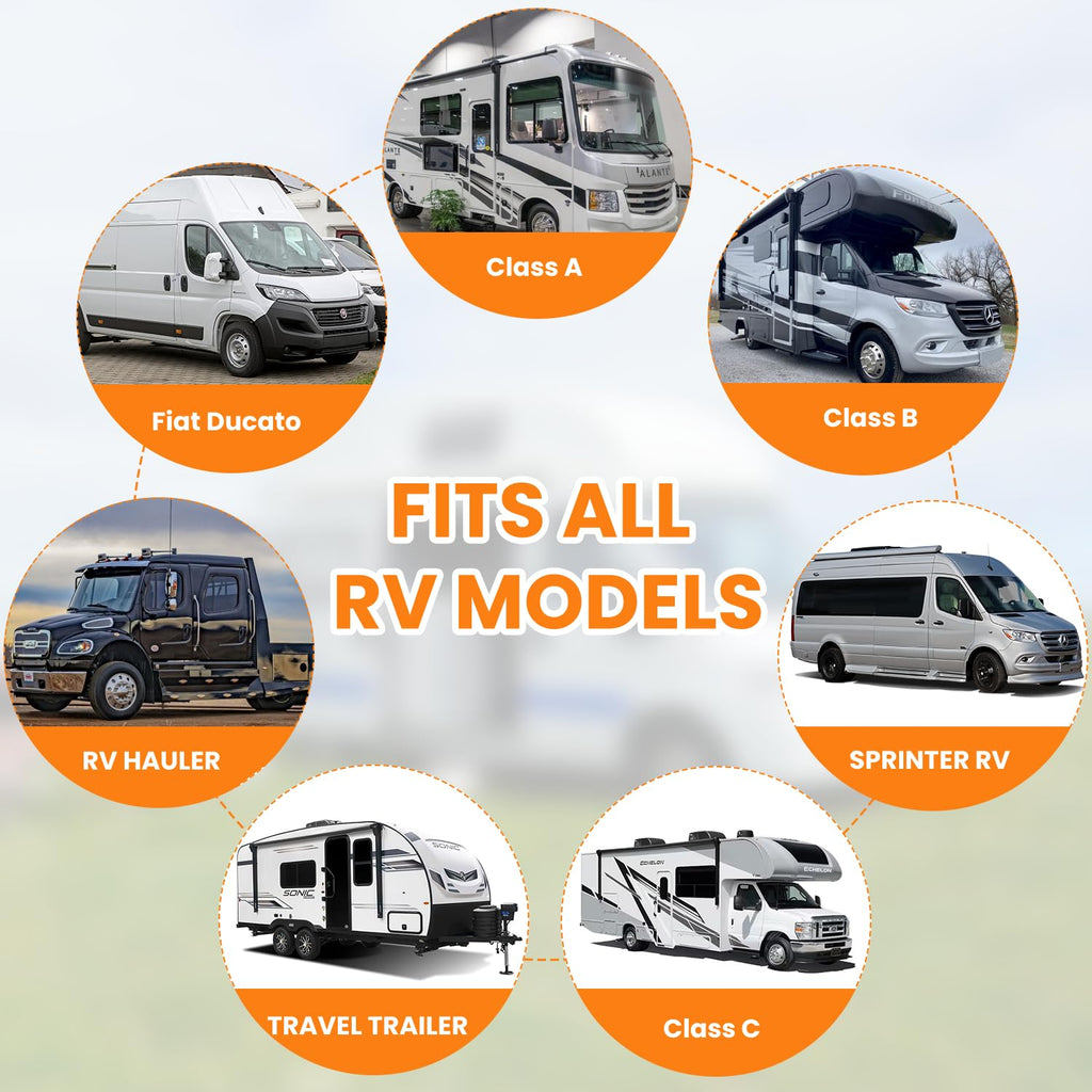 600D Waterproof RV Roof Cover G6254