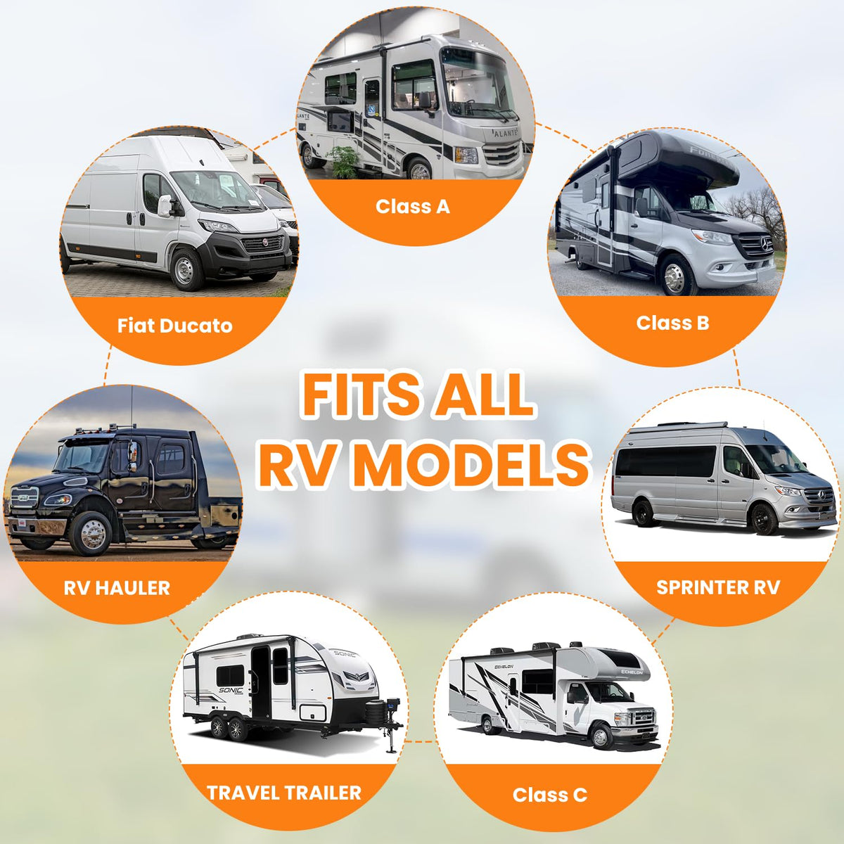 600D Waterproof RV Roof Cover G6254