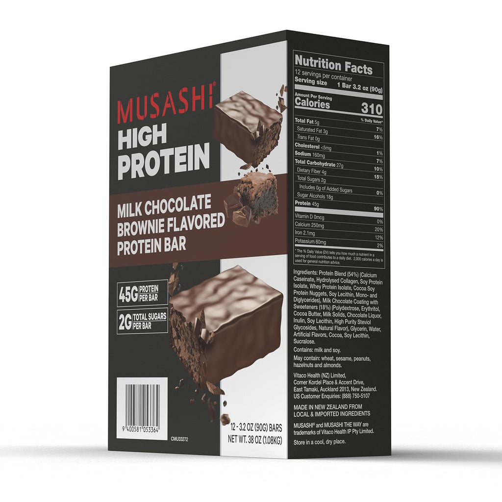 High Protein Bar Milk Chocolate Brownie N5415