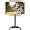 Rotating Rolling TV Stand on Wheels for 13-50" Flat/Curved TVs J14531