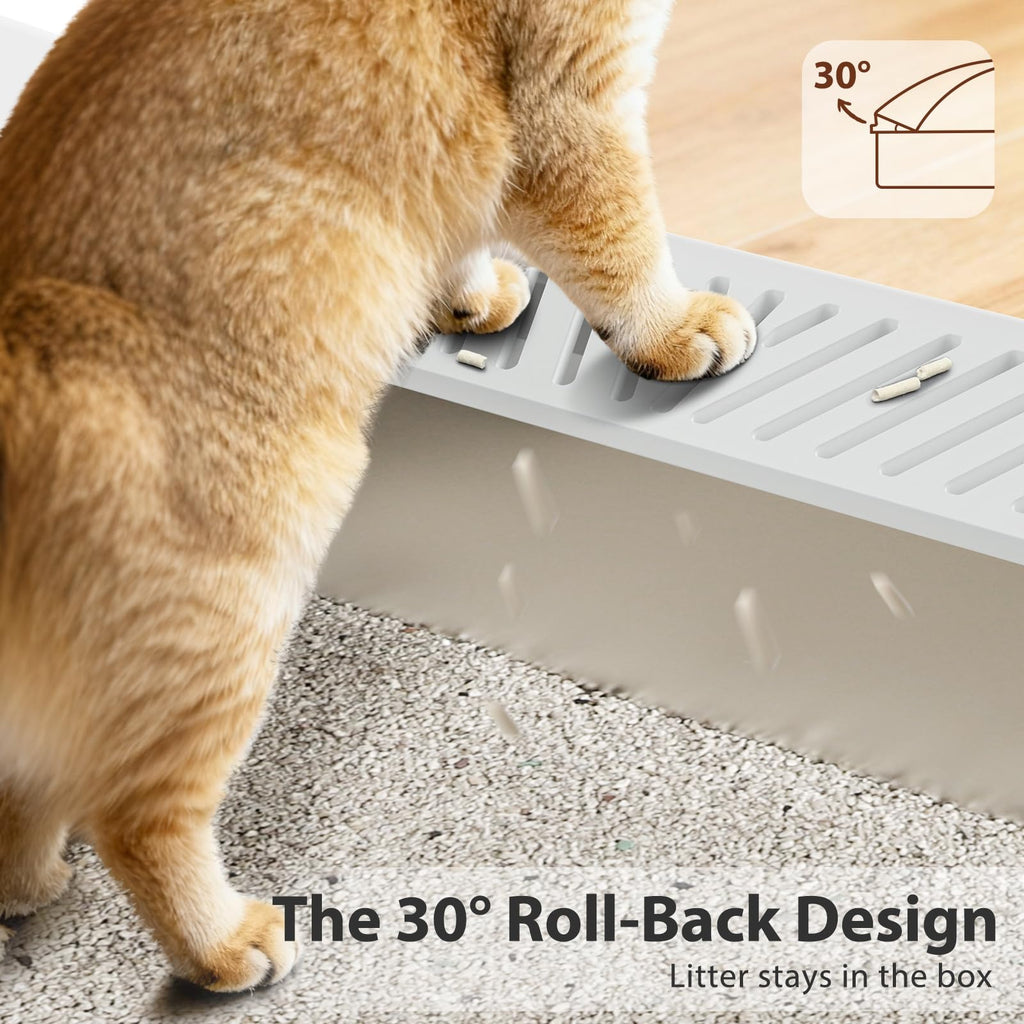 Stainless Steel Litter Box with Lid T5527