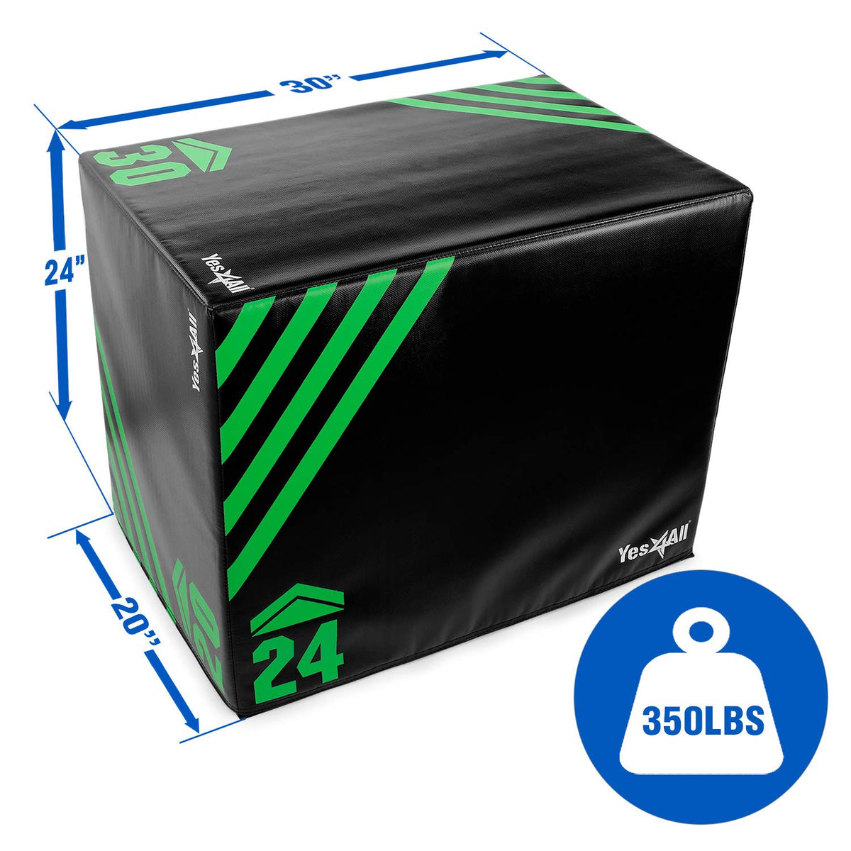 3 in 1 Foam Plyometric Jump Box A277