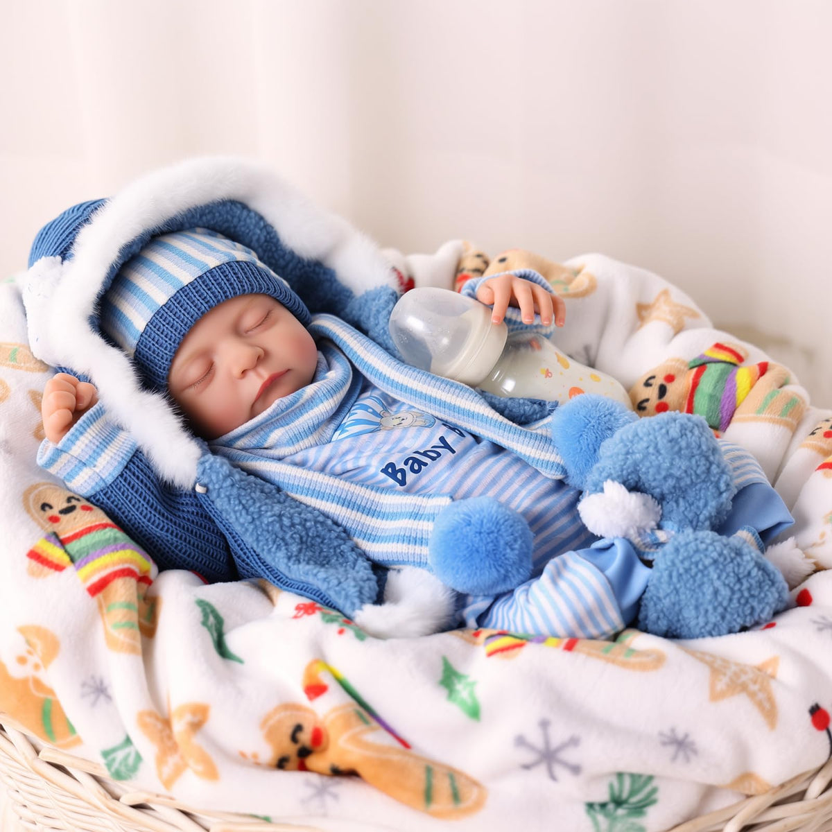 20 Inch Reborn Baby Dolls Boy Soft Body Z68377