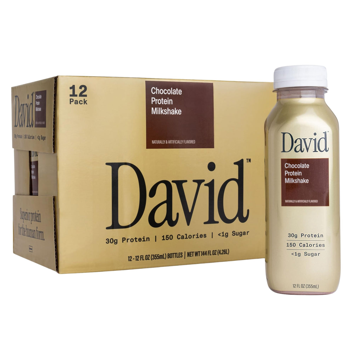 Chocolate Protein Shake, 30g Protein, 12 fl oz, 12 Ct Y65598