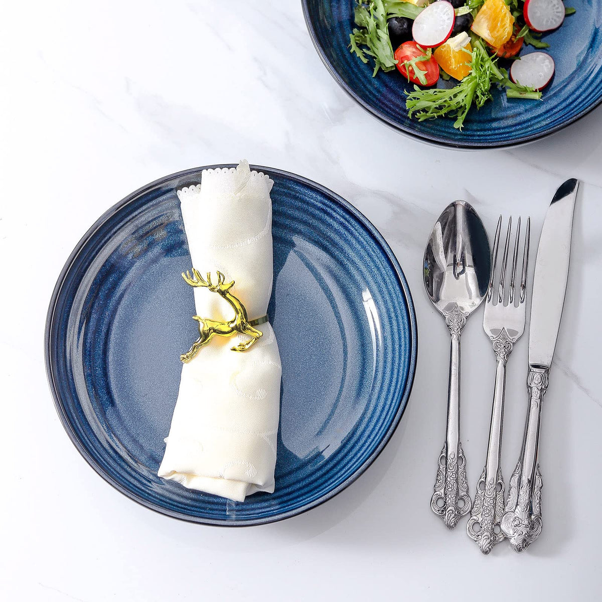 32 Oz Ceramic Serving Bowls Set of 4 K72825