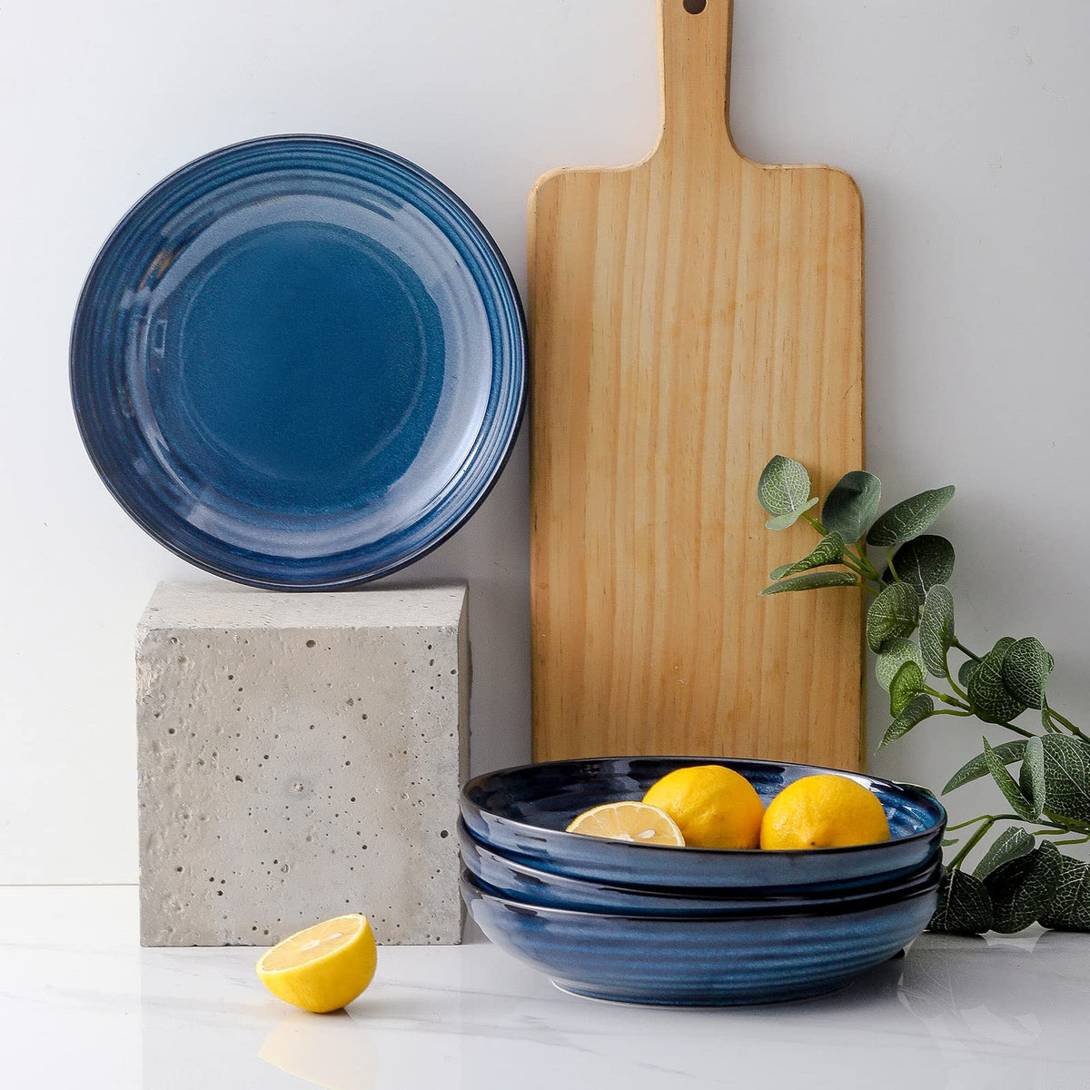 32 Oz Ceramic Serving Bowls Set of 4 K72825
