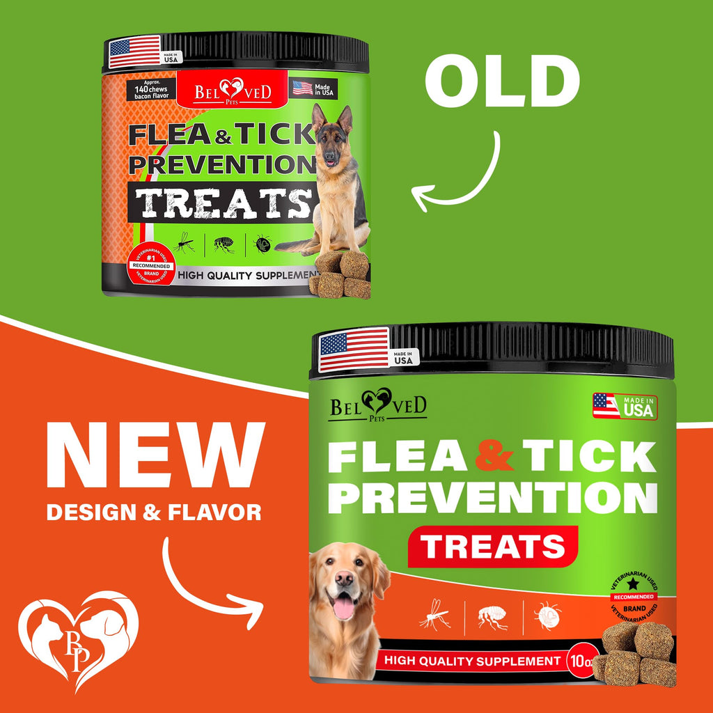 Chewable Flea and Tick Prevention Pills for Dogs J898514
