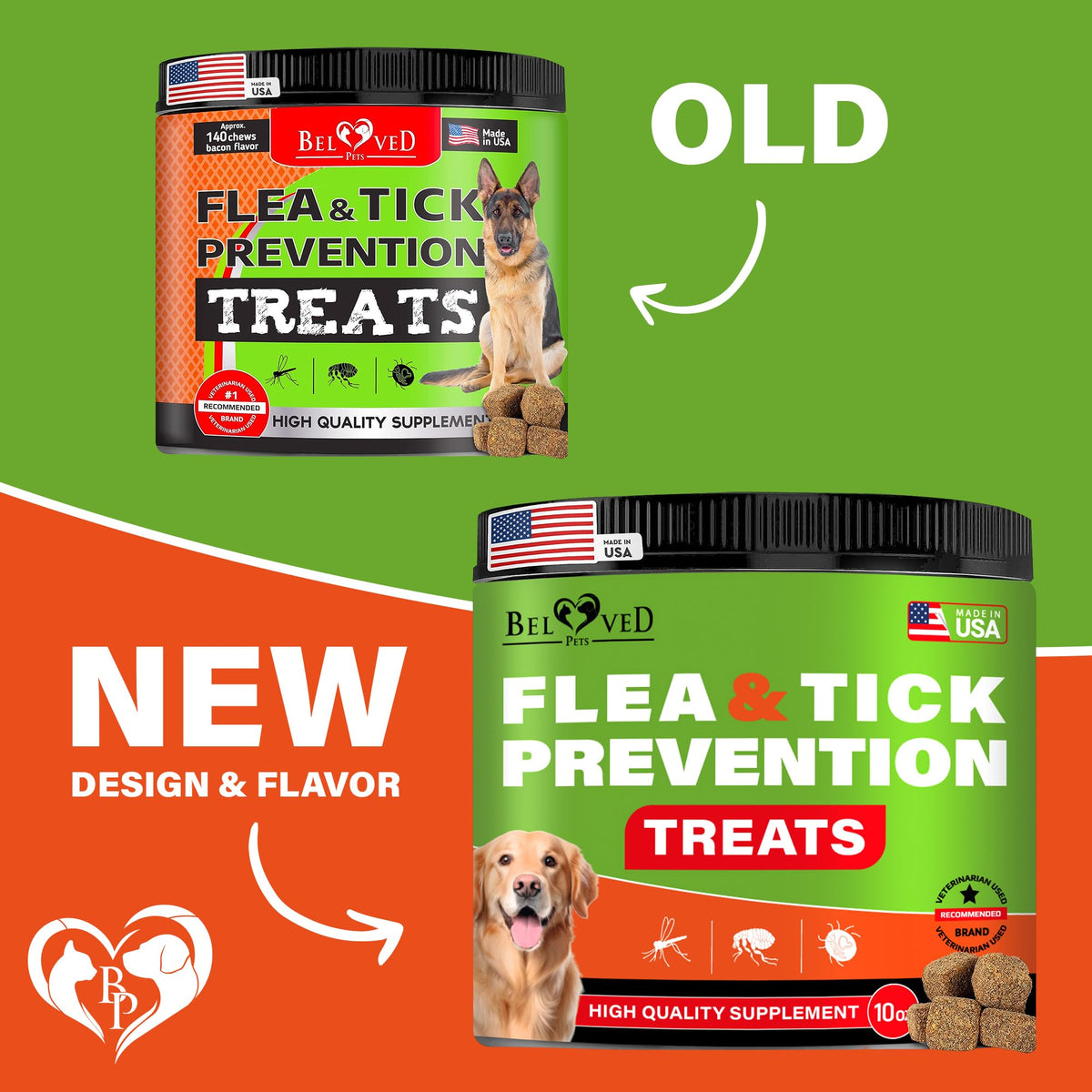 Chewable Flea and Tick Prevention Pills for Dogs J898514