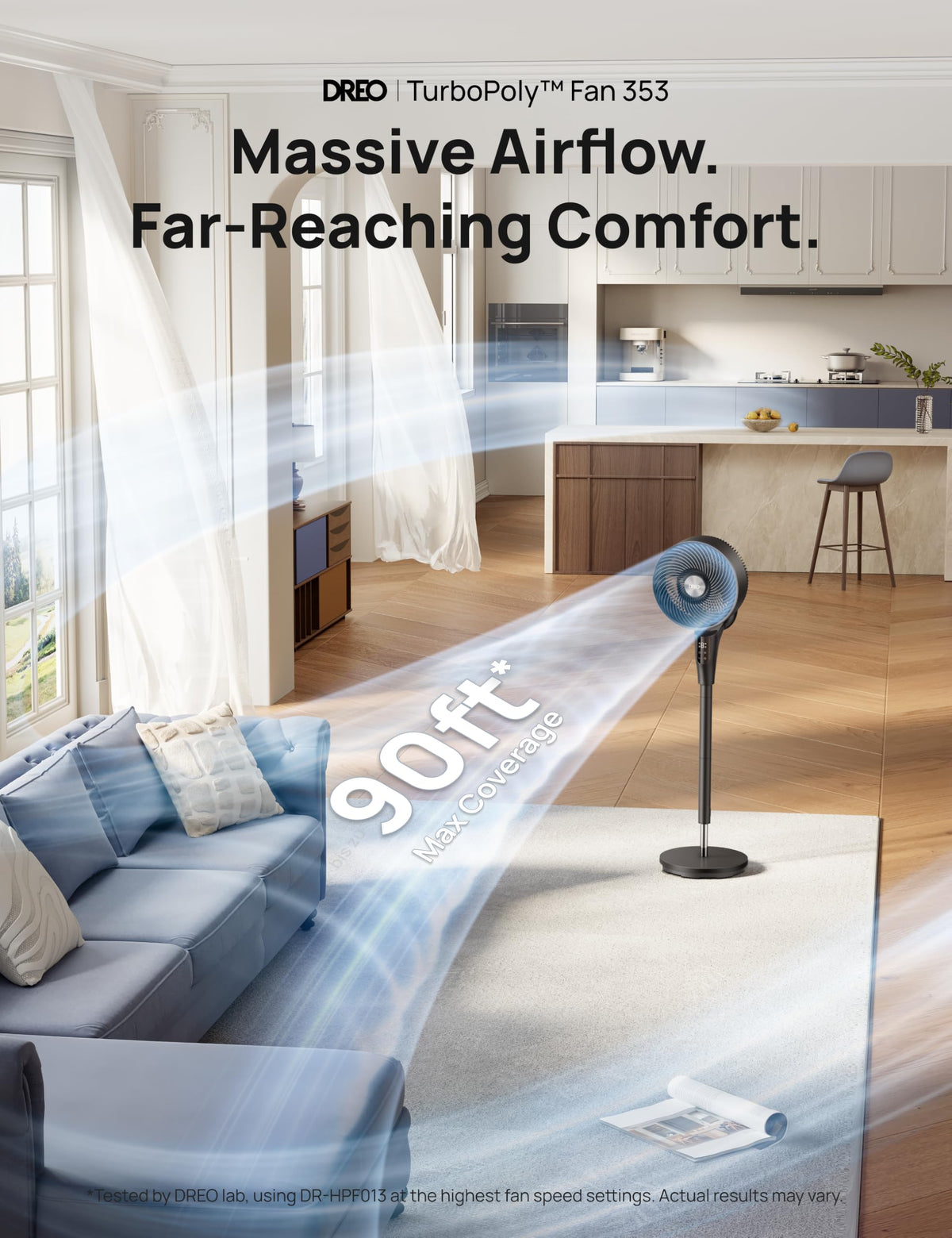 Oscillating Standing Fan Z3020