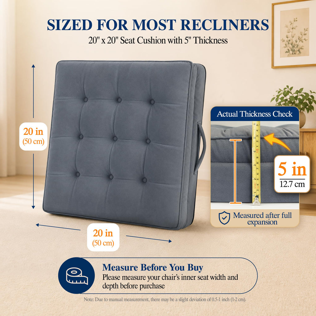 20x20x5 Recliner Seat Cushion E32381