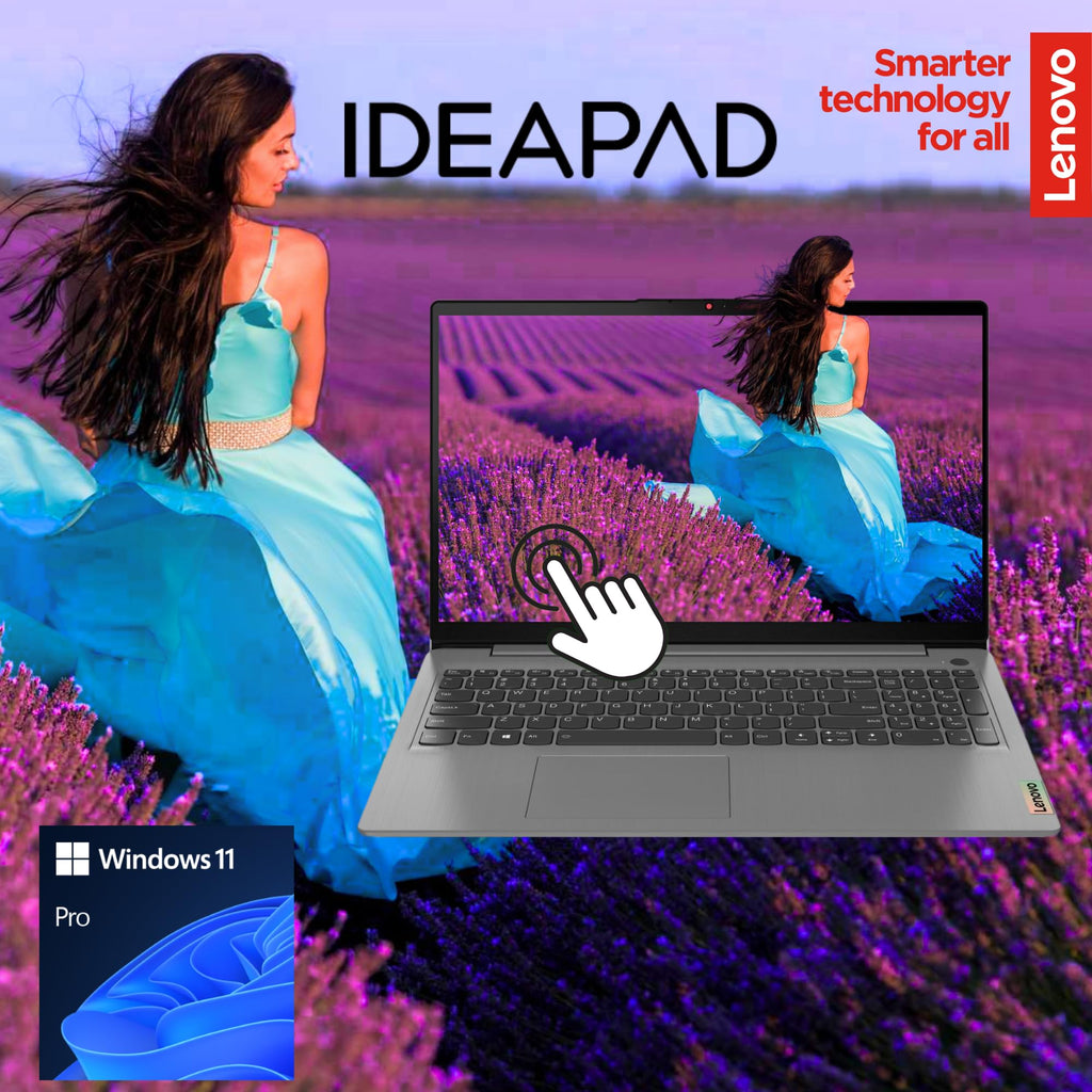 Touchscreen Laptop 24GB RAM 15.6" FHD Intel Core i3 256GB SSD Windows 11 Pro Q1425