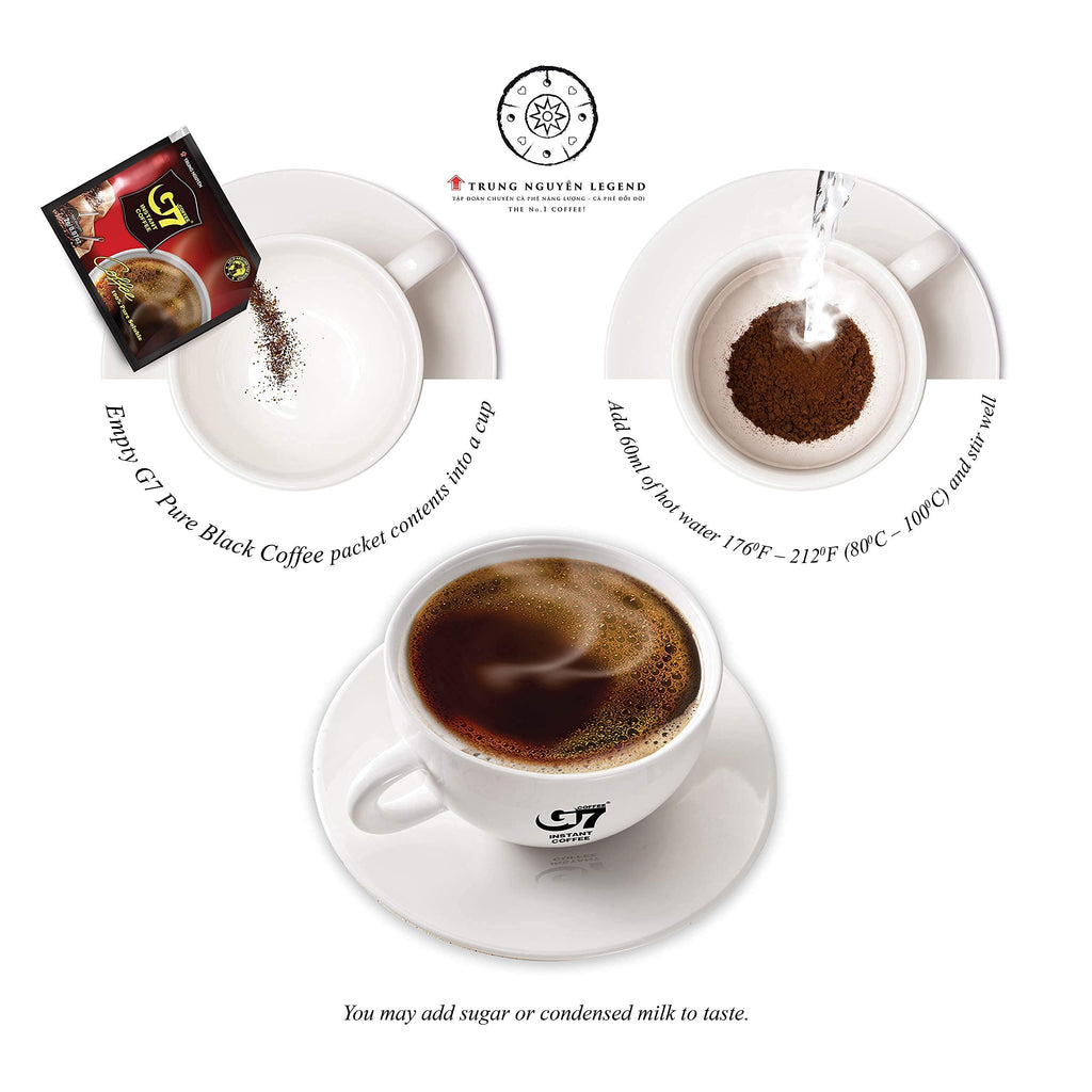 Black Instant Coffee 200 Sachets B575613