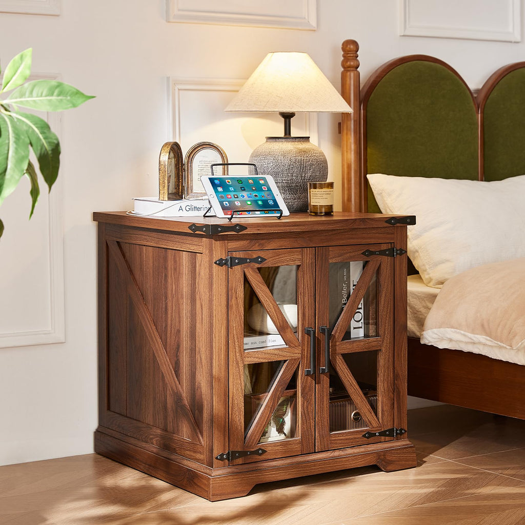 24'' End Table Set 2 with Charger T53463