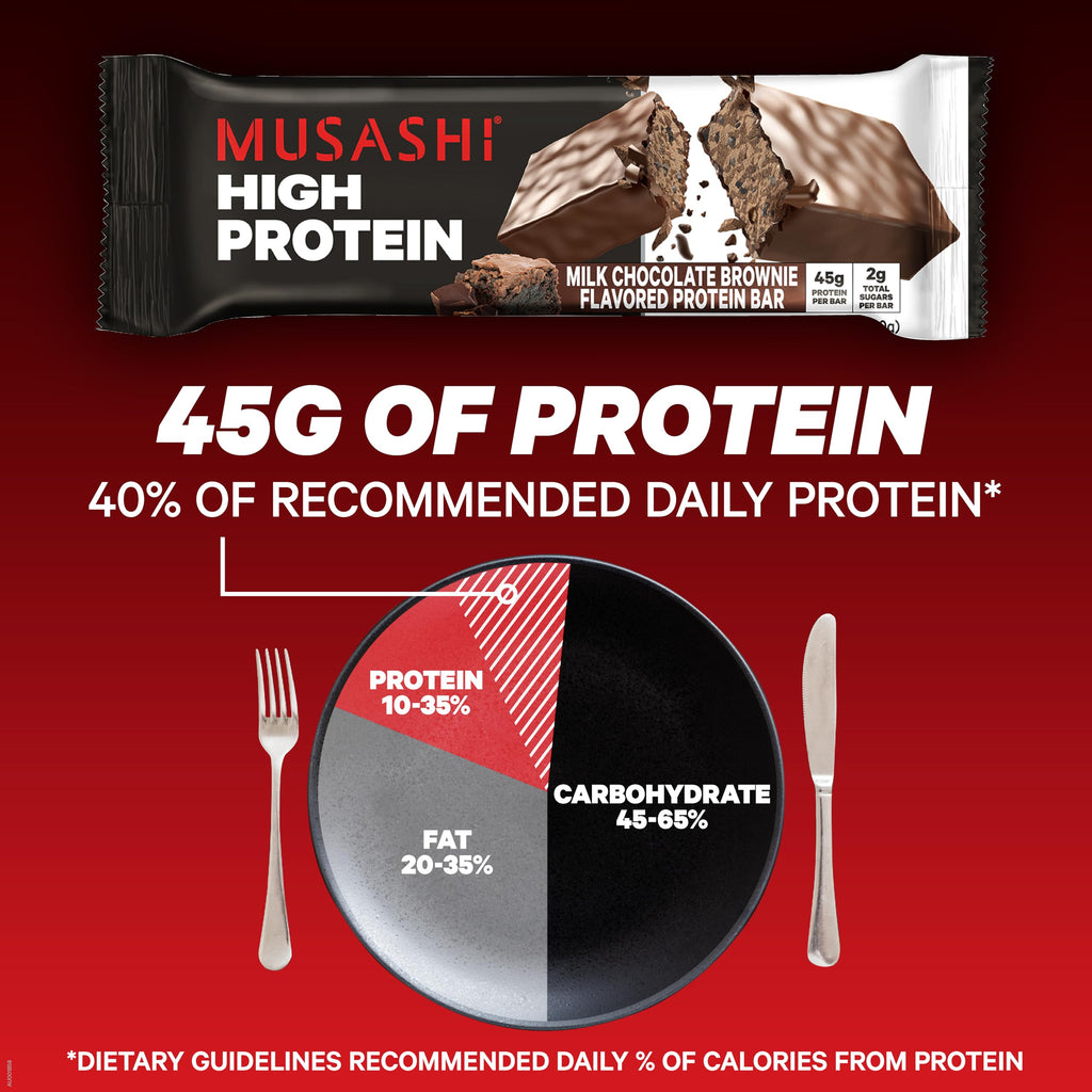 High Protein Bar Milk Chocolate Brownie N5415