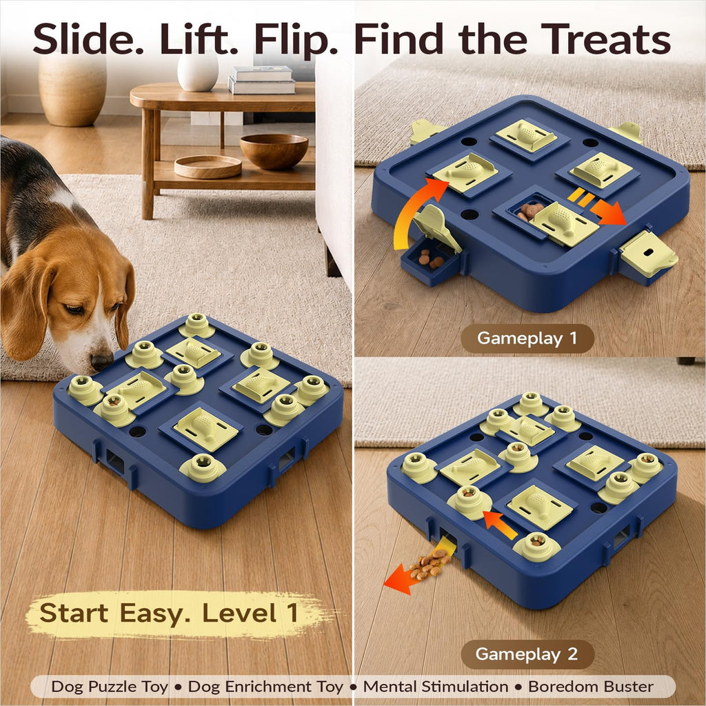 Dog Chess Puzzle Toy 3-Levels H587140