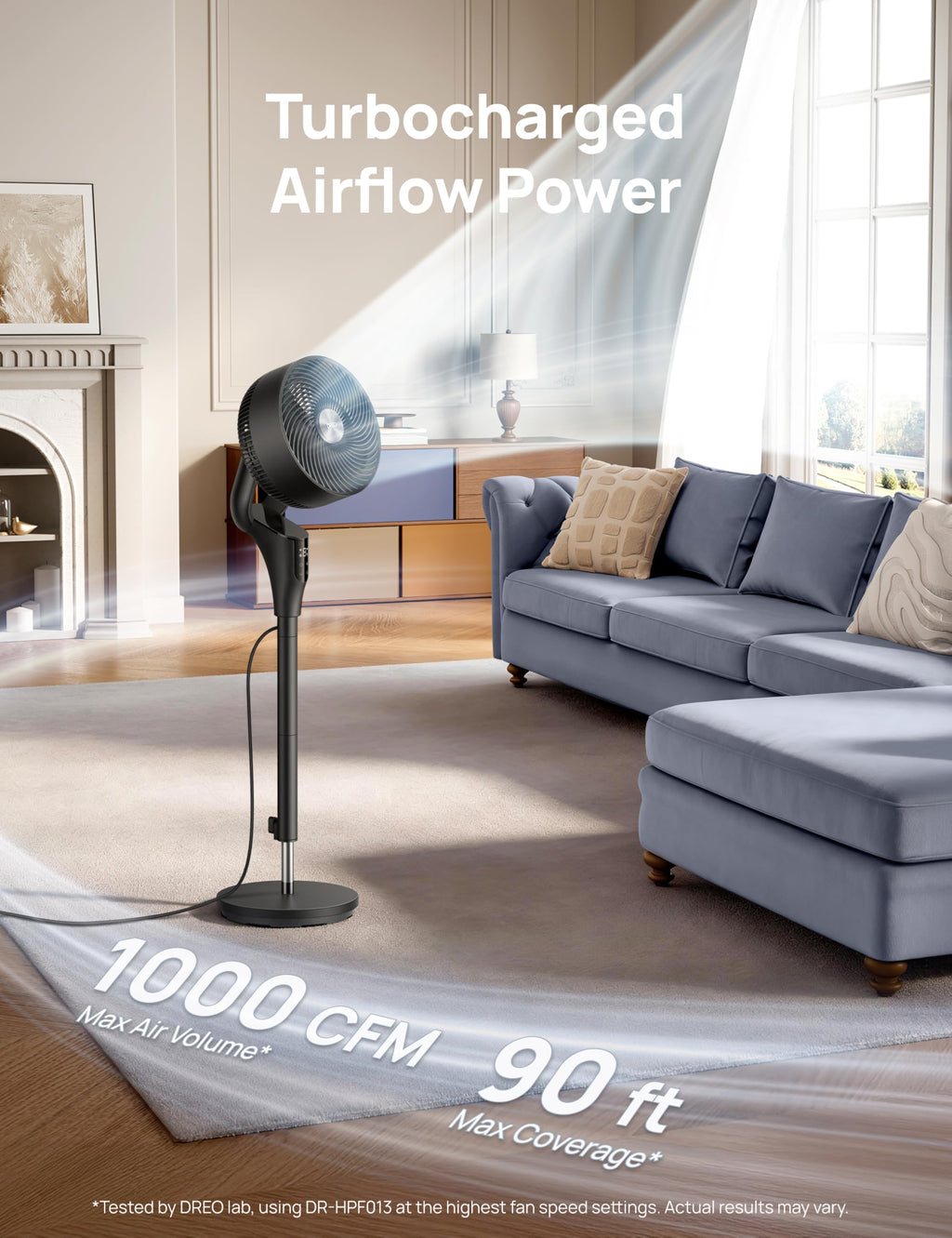 Oscillating Standing Fan Z3020