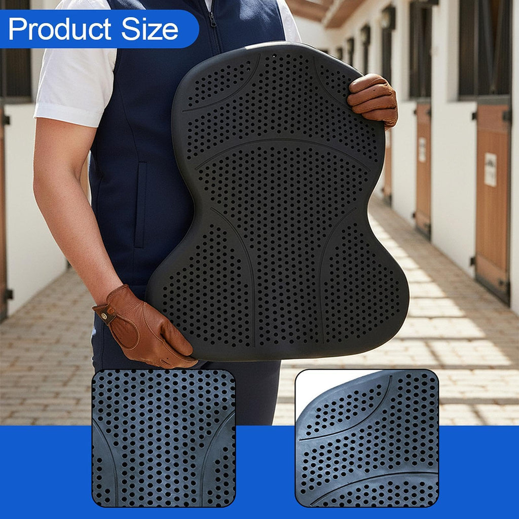 Silicone Gel Non Slip Washable Saddle Pad E451