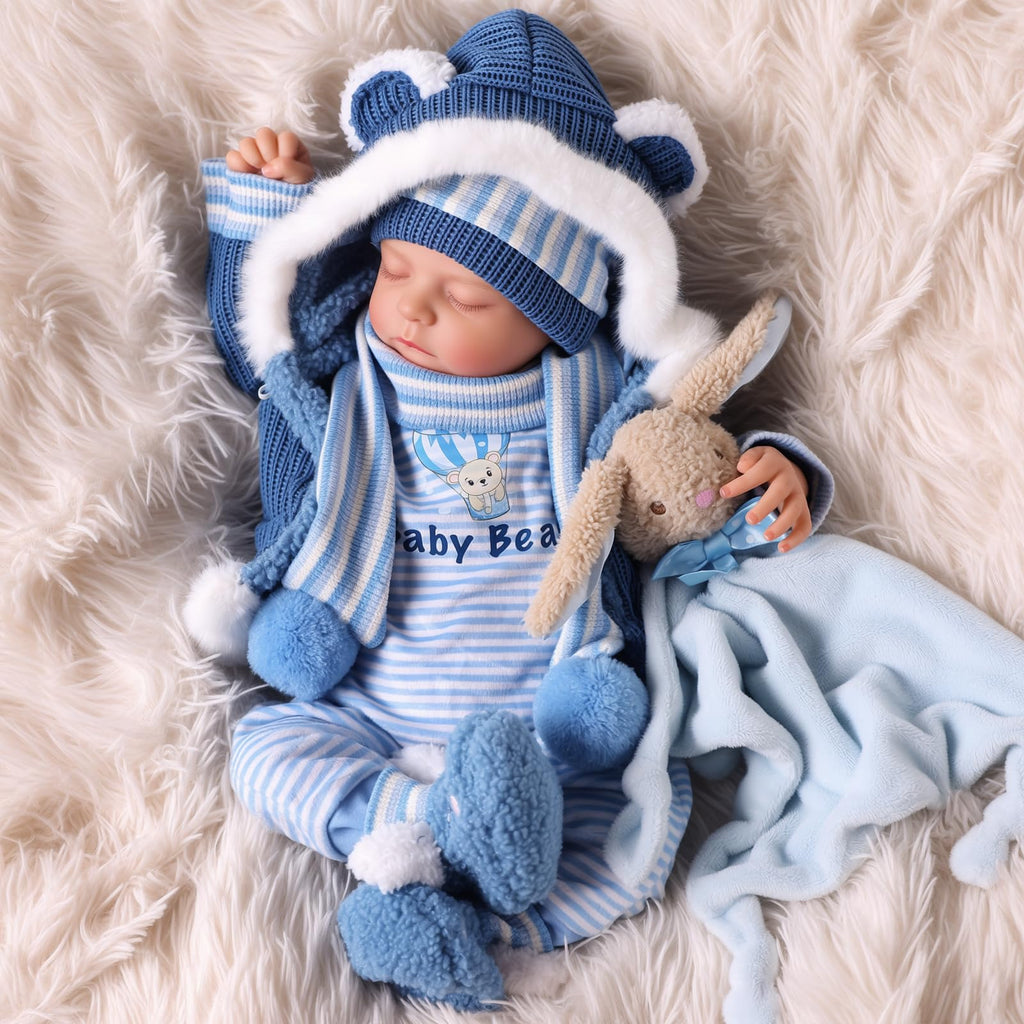 20 Inch Reborn Baby Dolls Boy Soft Body Z68377
