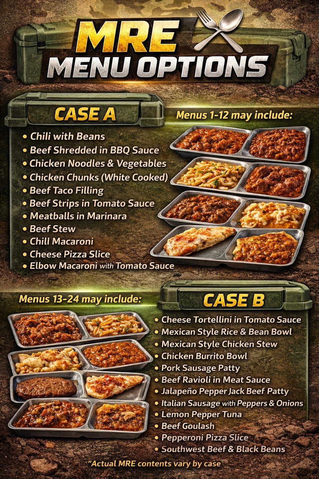 Ready-to-Eat Emergency Meals 2-Pack J427