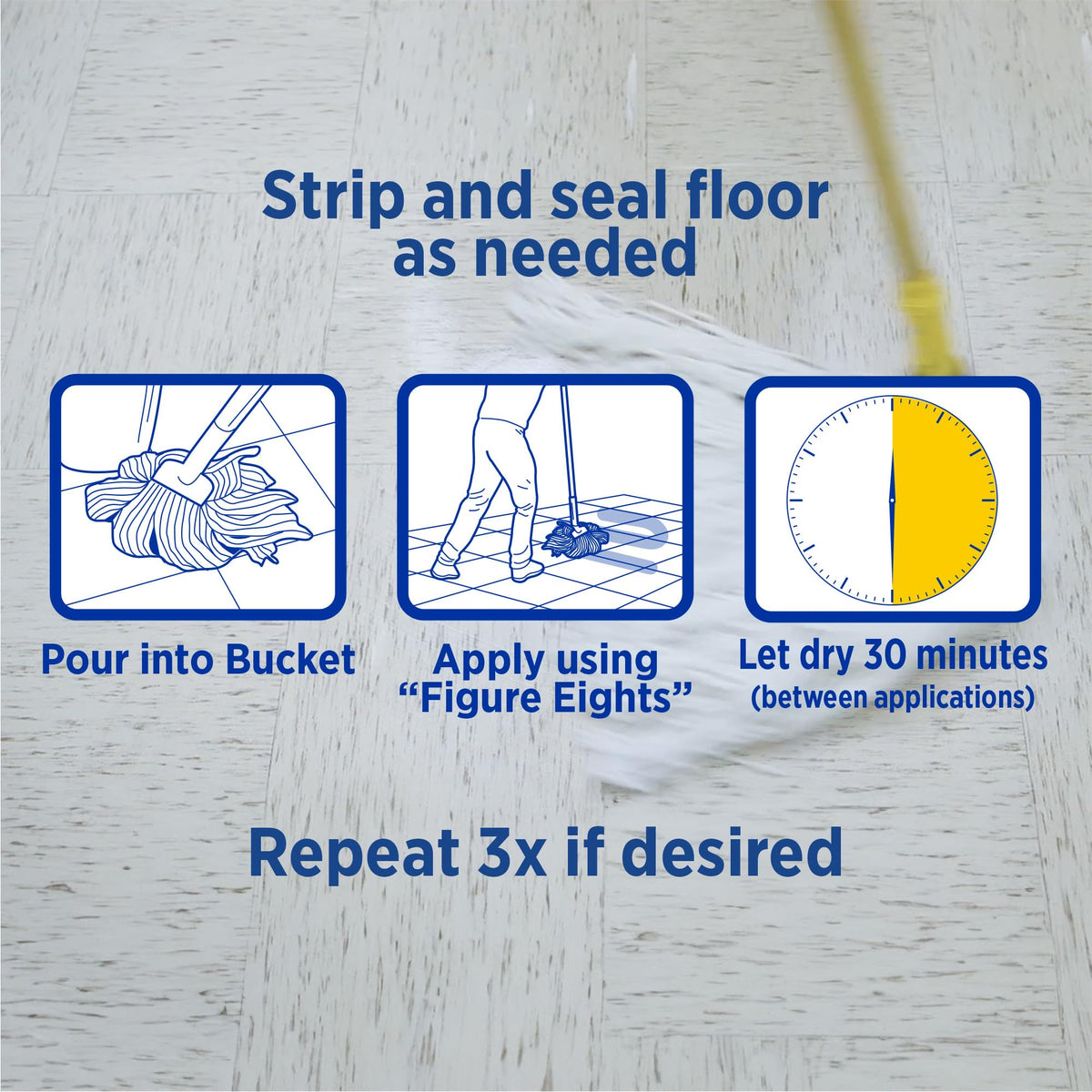 1 Gallon Floor Polish Case of 2 Q36683