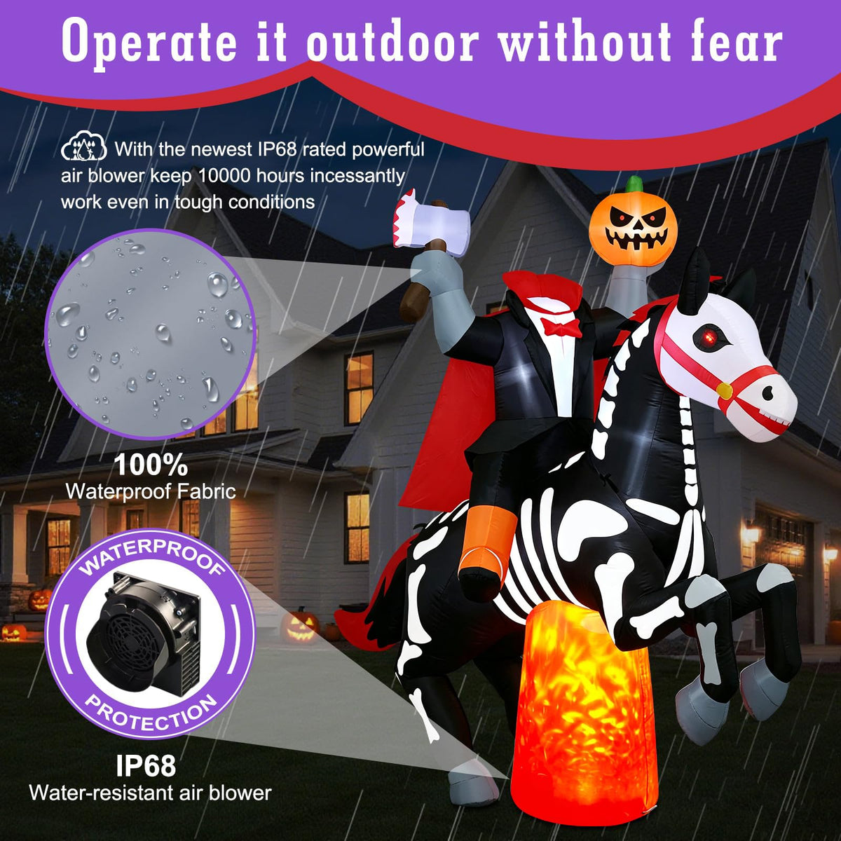 8Ft Inflatable Outdoor Yard Decoration B14049