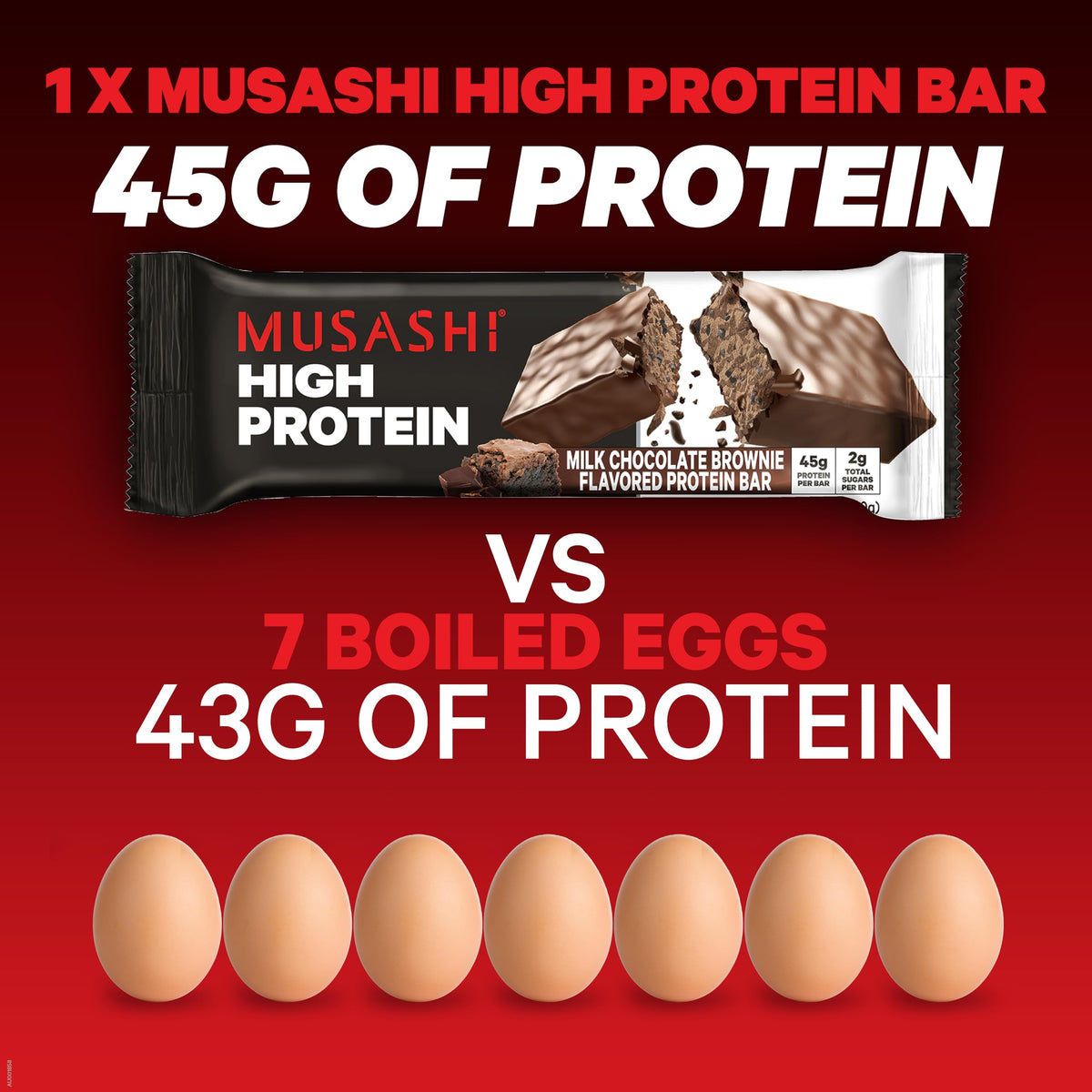 High Protein Bar Milk Chocolate Brownie N5415