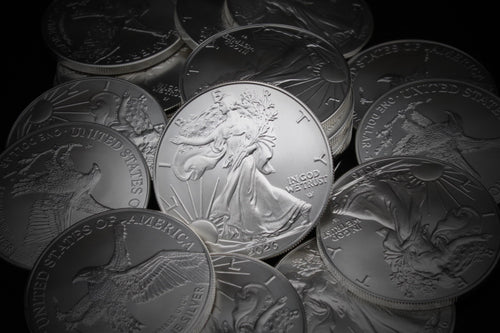 1 oz American Silver Eagle Coin Brilliant Uncirculated K6224