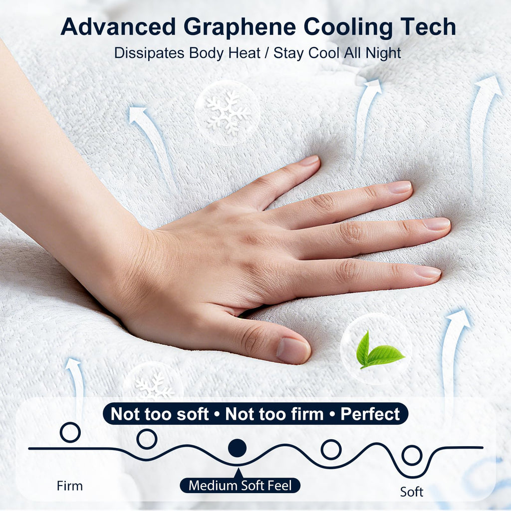 14 Inch Full Hybrid Mattress with Cooling Gel Memory Foam O25836