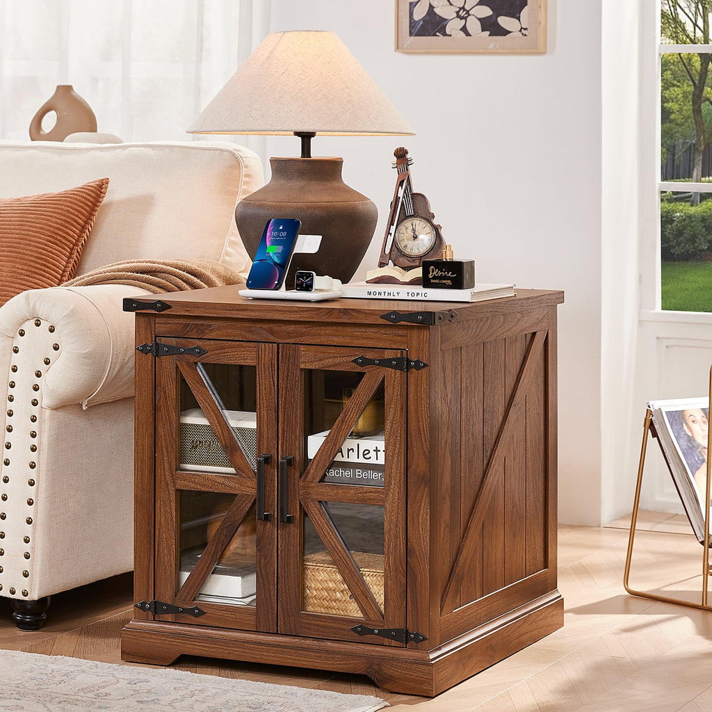 24'' End Table Set 2 with Charger T53463