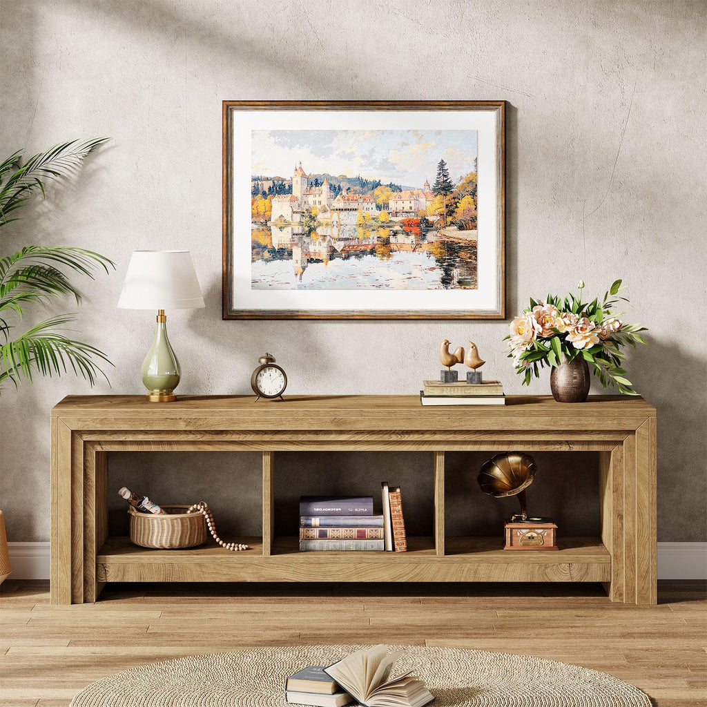 63" Wood TV Stand D3296