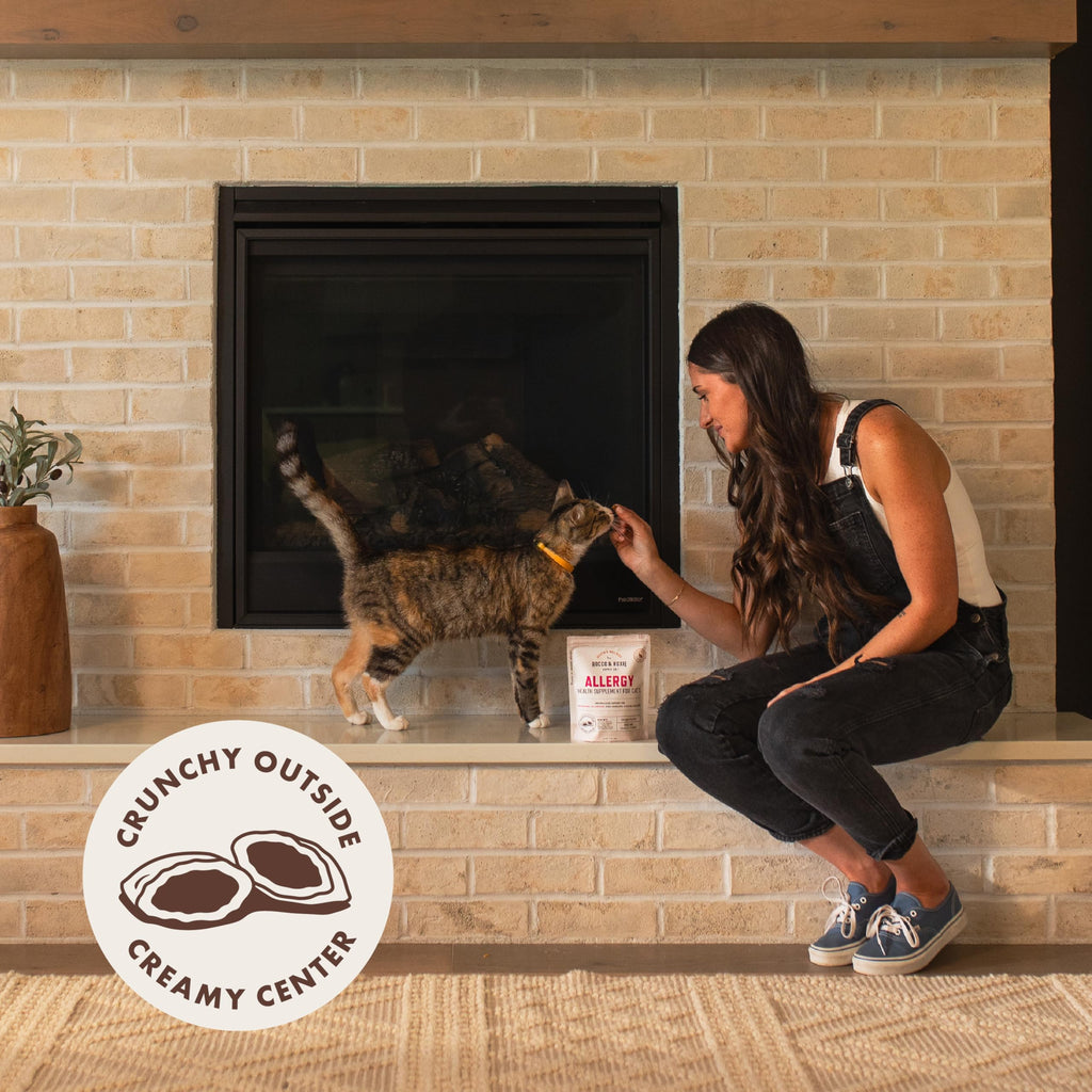 Cat Allergy Relief Chews with Probiotics & Fish Oil D558