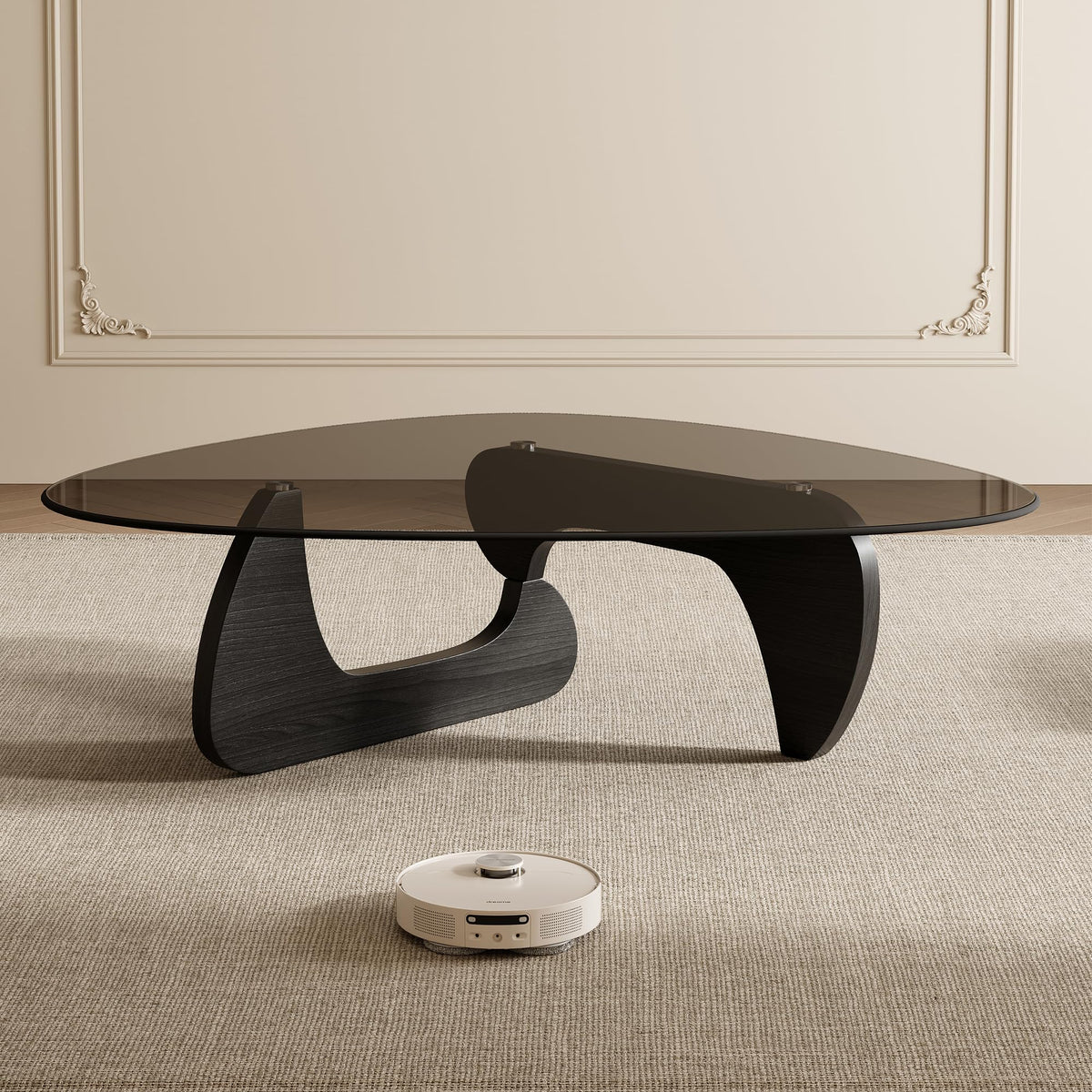 Mid Century Modern Triangle Coffee Table N695466